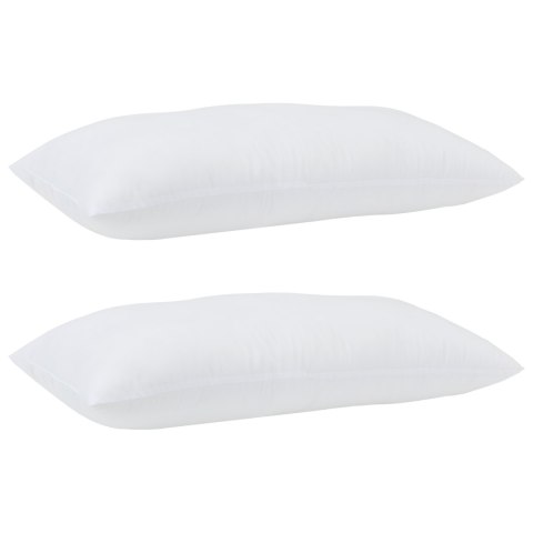 PODUSZKI 2 PCS BIAŁY 40X 80CM 85GSM 100% POLIESTER