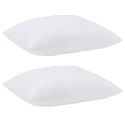 VidaXL Poduszki 2 pcs Biały 60 x 70 cm 85gsm 100% poliester