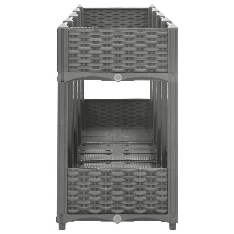 DONICA DO PODWYŻSZONEJ RABATY 160X40X71CM POLIPROPYLEN