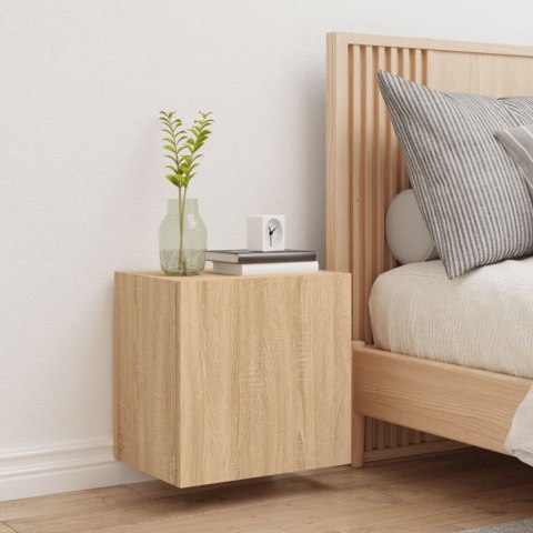 ŚCIENNA SZAFKA TV DĄB SONOMA 40,5X30X40CM