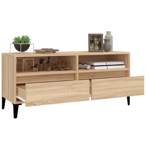 SZAFKA POD TV DĄB SONOMA 100X34,5X44,5CM