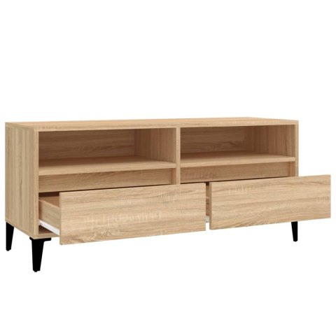 SZAFKA POD TV DĄB SONOMA 100X34,5X44,5CM