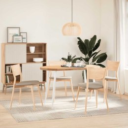 NOGI DO STOŁU KONSOLOWEGO W KSZTAŁCIE STOŻKA 4 SZT. BIAŁE 7273CM STALOWE