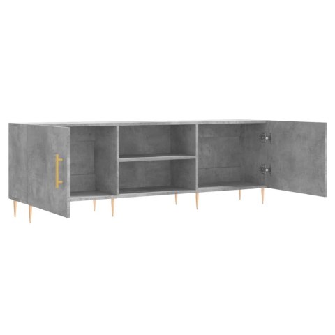 SZAFKA POD TV SZAROŚĆ BETONU 150X30X50CM
