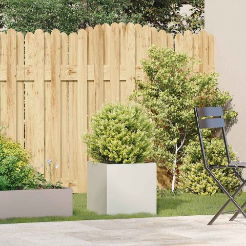 DONICA BIAŁA 40X40X40CM STAL WALCOWANA NA ZIMNO