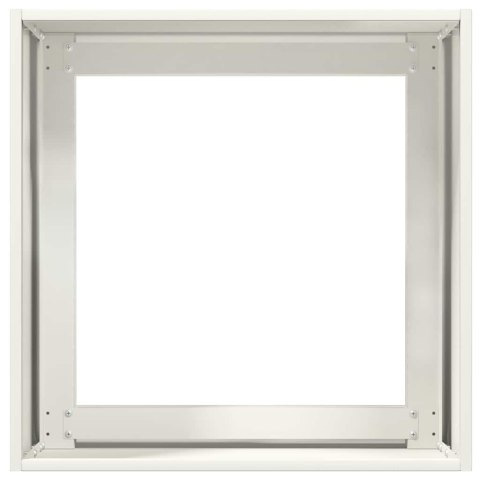 DONICA BIAŁA 40X40X40CM STAL WALCOWANA NA ZIMNO