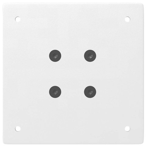 NOGI DO STOŁU BAROWEGO 4 SZT. BIAŁE 110-112CM STAL