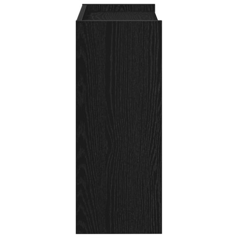 STOJAK NA BUTY CZARNA 60X25X62CM