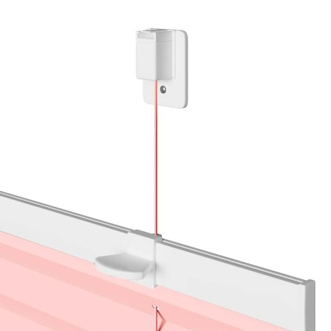 ROLETA PLISOWANA RÓŻOWA 65X200CM SZEROKOŚĆ TKANINY 64,4CM