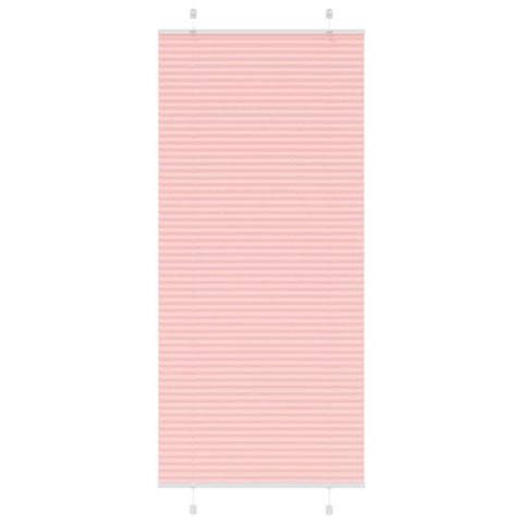 ROLETA PLISOWANA RÓŻOWA 95X200CM SZEROKOŚĆ TKANINY 94,4CM