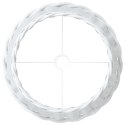 KLOSZ DO LAMPY BIAŁY Ø45X28CM WIKLINA