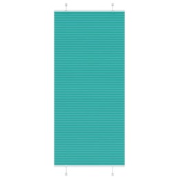 VidaXL Roleta plisowana Zielony Benzyna 100x200cm Szerokość tkaniny