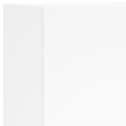 ŚCIENNA SZAFKA TV BIAŁA 40,5X30X102CM