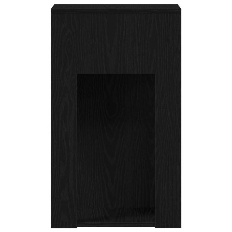 STOJAK NA KOMPUTER Z SZUFLADĄ CZARNY 30X44X74CM