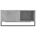 STOLIK KAWOWY SZAROŚĆ BETONU 80X80X36,5CM