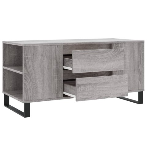 STOLIK KAWOWY SZARY DĄB SONOMA 102X44,5X50CM