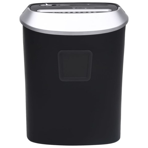 NISZCZARKA DO PAPIERU NA 10 ARKUSZY CIĘCIE W ŚCINKI CZARNA