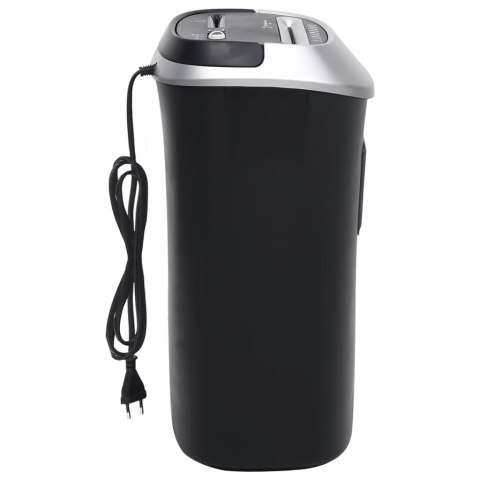 NISZCZARKA DO PAPIERU NA 10 ARKUSZY CIĘCIE W ŚCINKI CZARNA