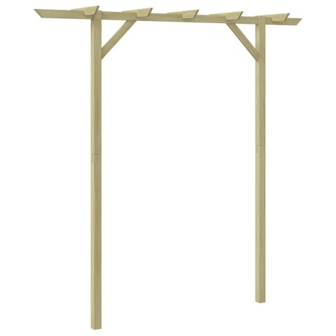 PERGOLA OGRODOWA 205X 40X 203CM DREWNO