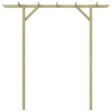 PERGOLA OGRODOWA 205X 40X 203CM DREWNO