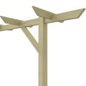 PERGOLA OGRODOWA 205X 40X 203CM DREWNO