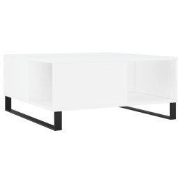 STOLIK KAWOWY BIAŁY 80X80X36,5CM
