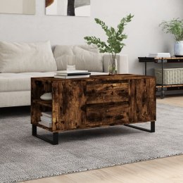 STOLIK KAWOWY PRZYDYMIONY DĄB 102X44,5X50CM