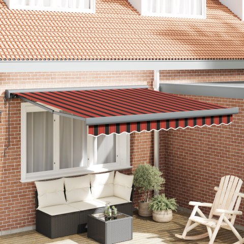 AUTOMATYCZNA MARKIZA CHOWANA POMARAŃCZ/ BRĄZ 300X250CM