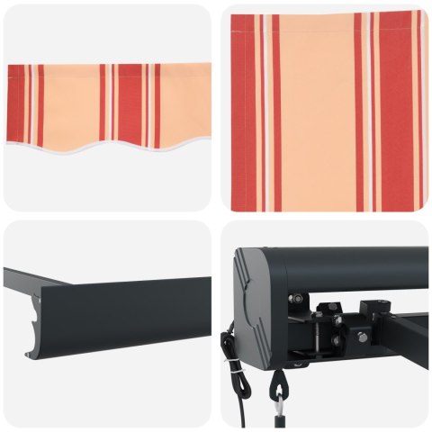 AUTOMATYCZNA CHOWANA MARKIZA ŻÓŁTO-POMARAŃCZOWA 400X300CM