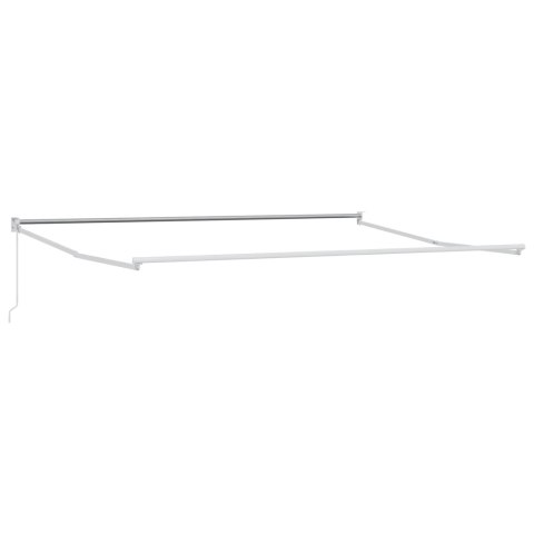 RĘCZNA SKŁADANA MARKIZA ŻÓŁTO-POMARAŃCZOWA 400X350CM