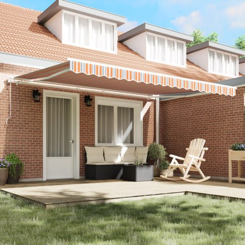 AUTOMATYCZNA CHOWANA MARKIZA WIELOKOLOROWA 450X300CM