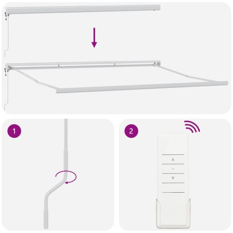 RĘCZNA MARKIZA ŻÓŁTO-POMARAŃCZOWA 400X350CM