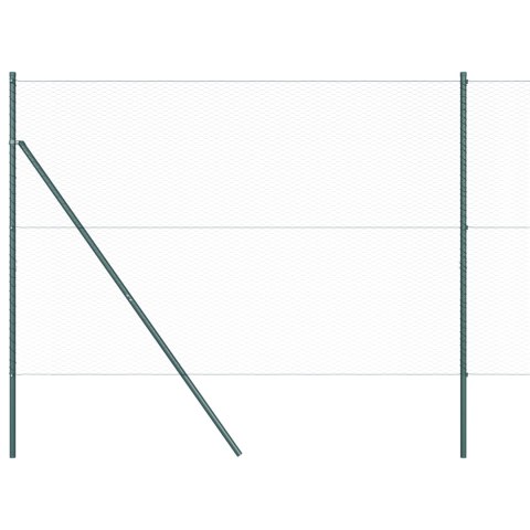 PŁOT HEXAGONALNY ZIELONY 1,6X10M STAL