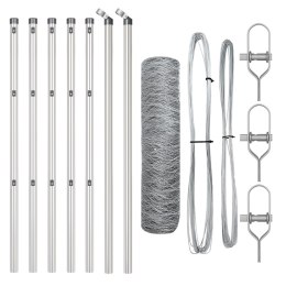 HEXAGONALNY PŁOT 0.8X10M OCYNKOWANA STAL