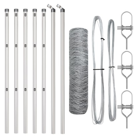 HEXAGONALNY PŁOT 0.8X10M OCYNKOWANA STAL