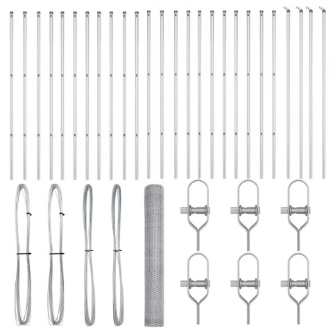 HEXAGON FENCE 1,2X50M STAL OCYNKOWANA