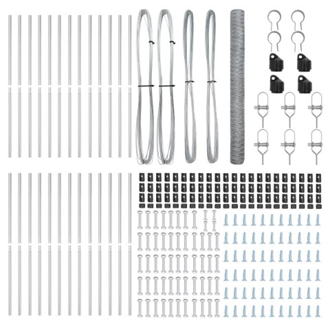 PŁOT HEKSAGONALNY 1,5X50M ZE STALI OCYNKOWANEJ