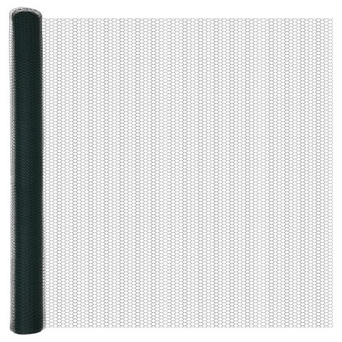 OGRODY HEXAGON ZIELONY 1.4X50M STAL