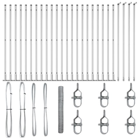 PŁOT HEKSAGONALNY 1,2X50M ZE STALI OCYNKOWANEJ