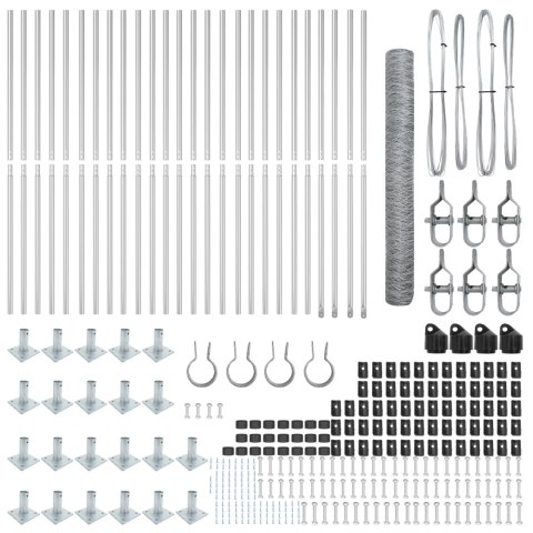 PŁOT HEKSAGONALNY 1,2X50M ZE STALI OCYNKOWANEJ