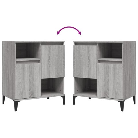 KOMODA SZARY DĄB SONOMA 60X35X70CM