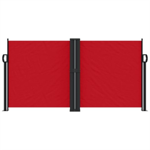 ZWIJANA MARKIZA BOCZNA CZERWONA 120X1200CM