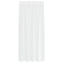 ZASŁONY Z ZASŁONAMI 2 PCS BIAŁY 140X 175CM POLIESTER