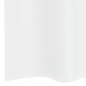 ZASŁONY Z ZASŁONAMI 2 PCS BIAŁY 140X 225CM POLIESTER