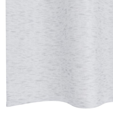 ZASŁONY Z ZASŁONAMI 2 PCS JASNY SZARY 140X 140CM POLIESTER