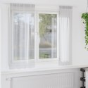 ZASŁONY Z ZASŁONAMI 2 PCS JASNY SZARY 140X 175CM POLIESTER