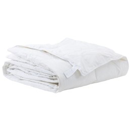 KOŁDRY I DUWETY BIAŁY 200X 200CM PUCH