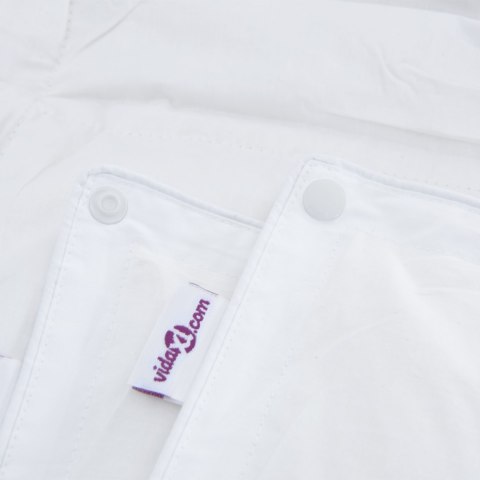 KOŁDRA BIAŁA 155X220CM PUCH