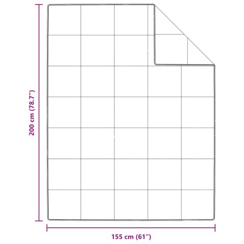 KOŁDRY I POKRYCIA BIAŁY 155X 200CM PUCH