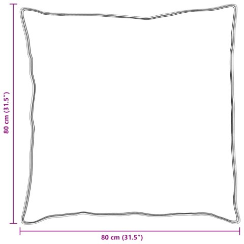 PODUSZKA BIAŁY 80X 80CM 130GSM 100% BAWEŁNA